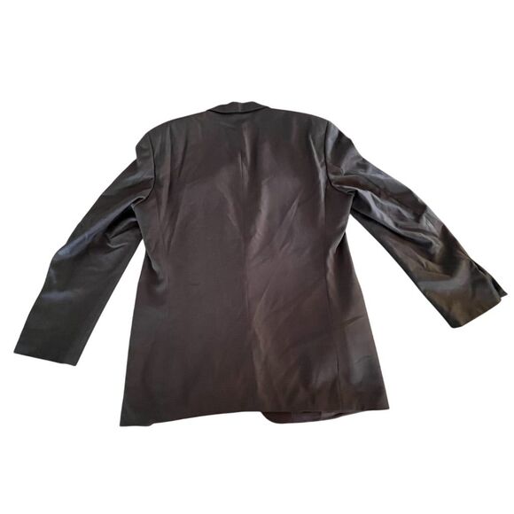 Baumler Men's Brown Blazer Size 40 Formal Two-Button - Picture 2 of 14